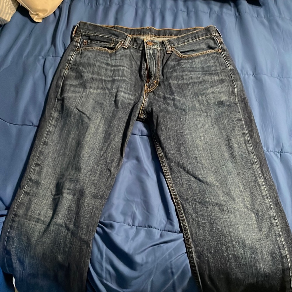 Blue Levi jeans size:34:32